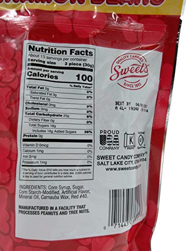 16 oz 14 oz, Sweets Cinnamon Bears and Chocolate Cinnamon Bears Certified Gluten Free, Kosher Dairy, Proud USA Company