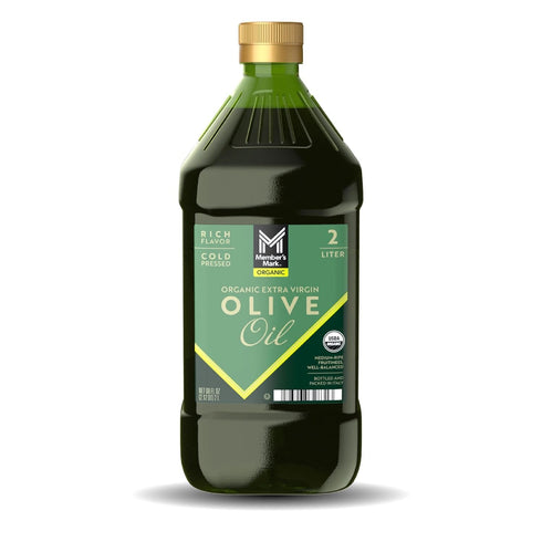 MEMBERS MARK Member's Mark Organic Extra Virgin Olive Oil, 68 Fluid Ounce