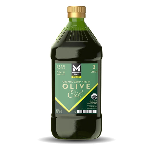 MEMBERS MARK Member's Mark Organic Extra Virgin Olive Oil, 68 Fluid Ounce