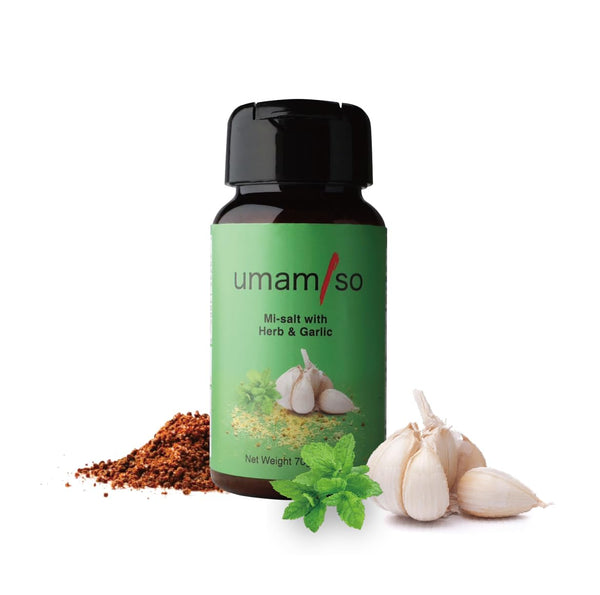 Umamiso Mi-Salt | Plant-Based Japanese Seasoning with Miso, Garlic & Herbs, All-Natural