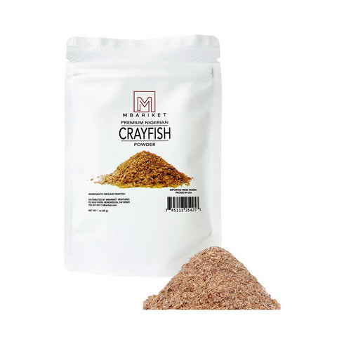 Mbariket Premium Crayfish Powder (1 oz) - Savory Umami Seafood Seasoning for