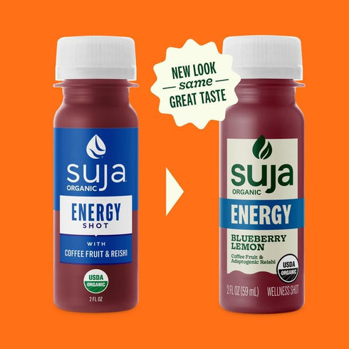 2 (Pack 10) Suja Juice Organic Energy Wellness Shot Ounce
