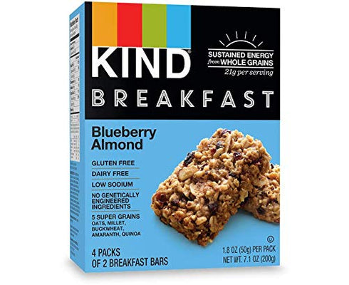 Packs (5) Kind, Breakfast Bars, Variety