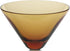 CRISTALICA 11 Cm Ice Cream Bowl Dessert Bowl Sundae Glass Cocktail Amber Gelato Vero