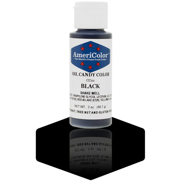 Americolor Black Candy Oil Food Color, 2-Ounce