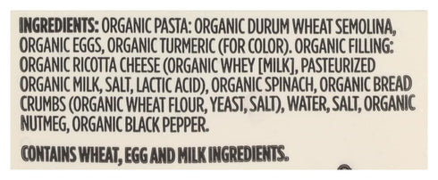 365 by Whole Foods Market 22 (Frozen) , Organic Ricotta Spinach Ravioli, Ounce