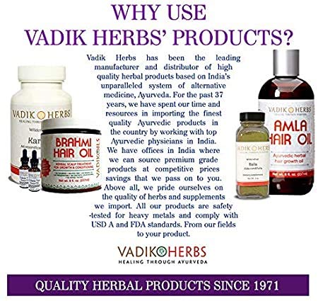 Brahmi Ghee (Herbal medicated ghee) by Vadik Herbs | Premium potency herb in a natural, fresh ghee base ~ Made in the