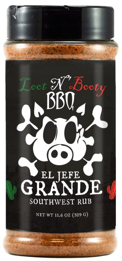 Loot N Booty Loor N' El Jefe Grande Southwest Blend Rub, 11.6 oz