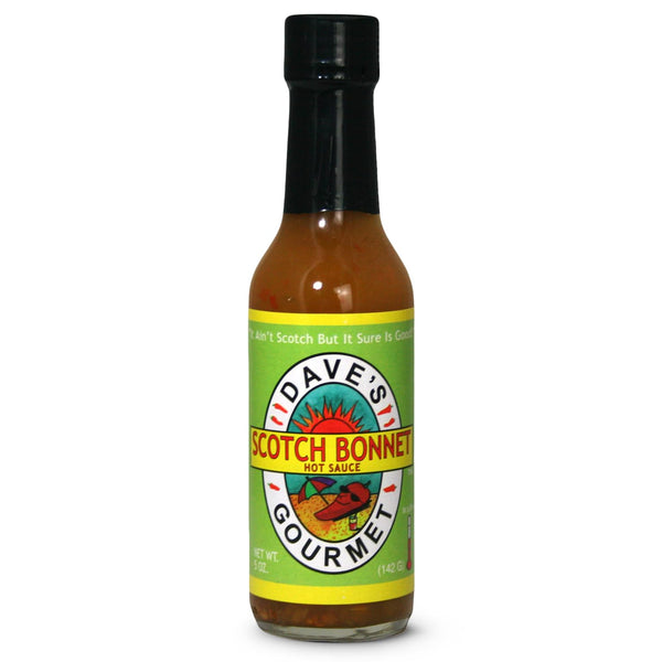 Dave's Gourmet Scotch Bonnet Hot Sauce - Warm to Very Warm Heat