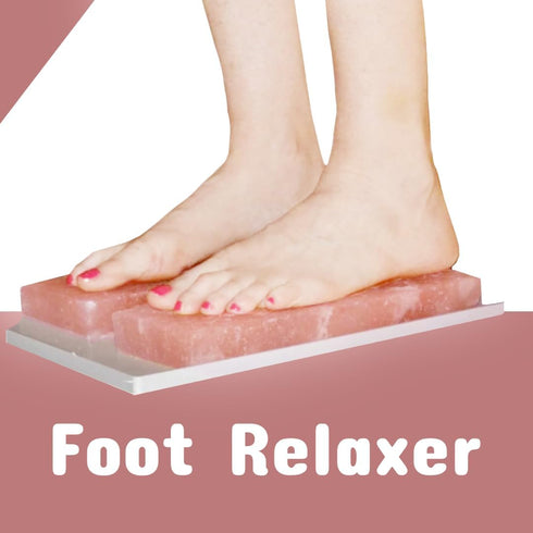 Generic 8" 4" 1" Pack 2 Himalayan Rock Salt Blocks Size x x for feet | Himalayan Salt Foot Detox Or Detoxer Block