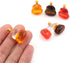 Funny Toilet Toy Set Cake Toppers for Bachelorette Celebrating Party Birthday Cake Decorations