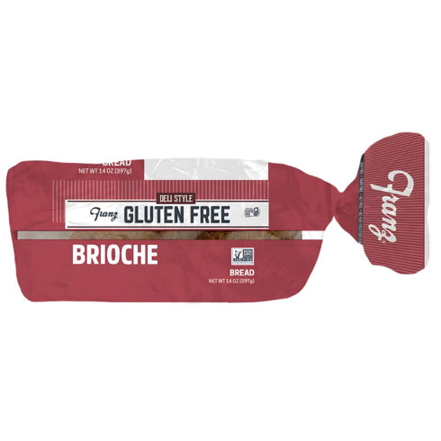 Franz Bakery 2 Pack (2 14 oz) Franz Gluten Free Deli-Style Brioche Bread - x