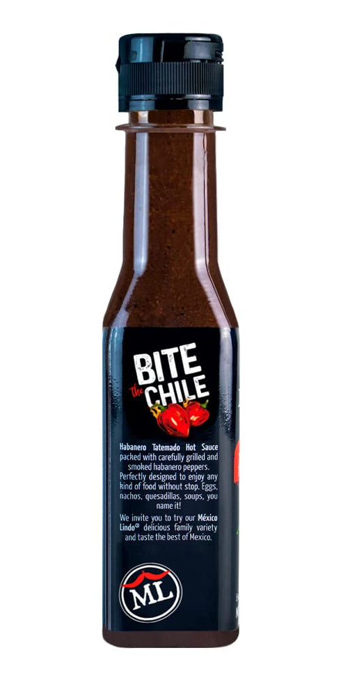 Mexico Lindo Habanero Hot Sauce Xxxtra Hot, 83,200 Scoville Level, Perfect for Quesadillas, Soups & Nachos - 5 Fl Oz