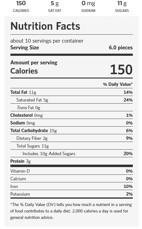 Generic 11oz Dark Chocolate Covered Cashews, Roasted Crunchy Dipped Snack Gift, Gluten Free Low Carb Food, Easter