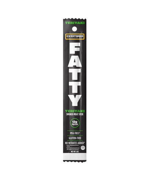 FATTY Meat Sticks, Made with Grass Fed Beef, Pork Raised Without Antibiotics,