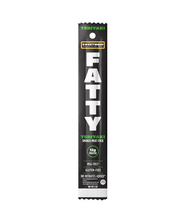 FATTY Meat Sticks, Made with Grass Fed Beef, Pork Raised Without Antibiotics,