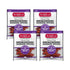 5 oz Pack 4 Summer Bridgford Smokehouse Sausage Sticks Teriyaki of - Made with Beef and Pork - Gluten Free High Protein
