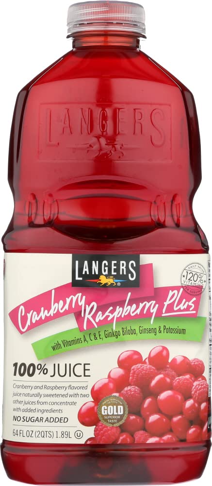 Langers , Cranberry Raspberry Juice, 64 Fl Oz