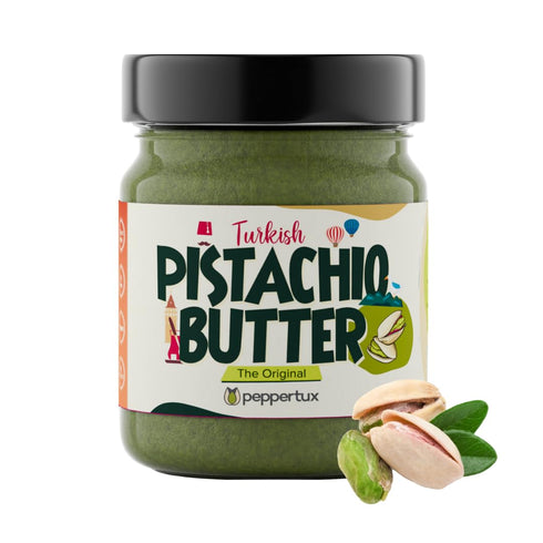 Peppertux Farms Pistachio Butter - Natural Vegan Spread Pistachio Paste for Baking,