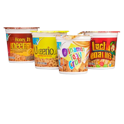 Generic Pack, 12 Countt (1 Pack) Cereal Cup Variety