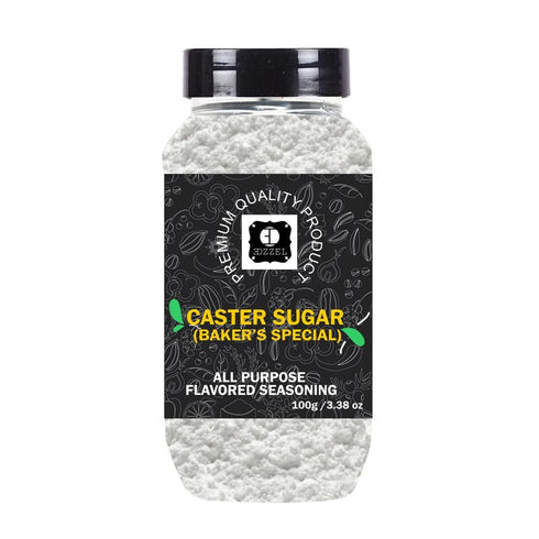 EDZZEL Premium Quality Indian Organic Caster Sugar (BakerS Special) Plant Based, Vegan, Gluten