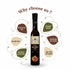 Pack Pack 2 Ellora Farms, Combo Dates and Peach Infused Balsamic Vinegar Creme, All-Natural, No- Additives, No-Added