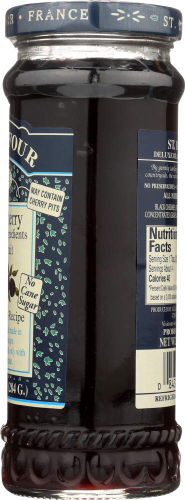 10 OZ, 6 ST DALFOUR CONSERVE BLCK CHRRY, PK