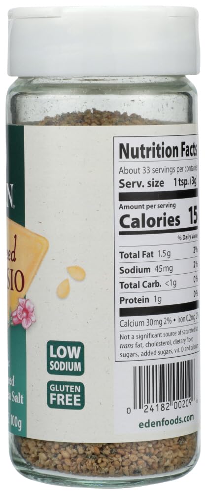 3.5 OZ (Pack 9) Eden Seaweed Gomasio of by Eden