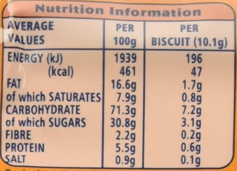 250G (Pack 3)|Packed McVitie's Ginger Nut of For Zuvo