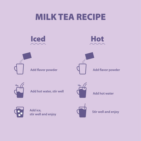 (2.2lb, Hojalicious - Milk Tea Powder Mix Taro)