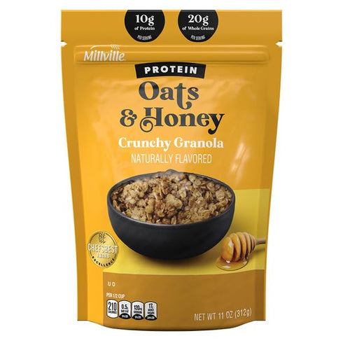 Generic Millville Oats & Honey Protein Crunchy Granola - 11 oz (312g)