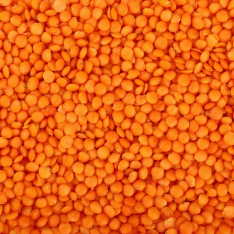 4 Asli Masoor Dal Pound Bag| Indian Red Split Lentils - Protein & Fiber Rich | All Natural | Gluten Friendly | NON-GMO