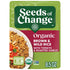 8.5 oz (Pack 12) SEEDS OF CHANGE Certified Organic Brown and Wild Rice with Tomato & Roasted Garlic, Organic Food