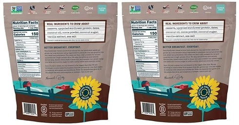 Generic (Pack 2) 16 OZ of Seven sundays Sunflower cereal, Real Cocoa, - Grain Free, Gluten Free