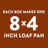19.5 Oz (Pack 12) Krusteaz Cinnamon Swirl Quick Bread Mix, Baking Mix With Cinnamon Topping, Box