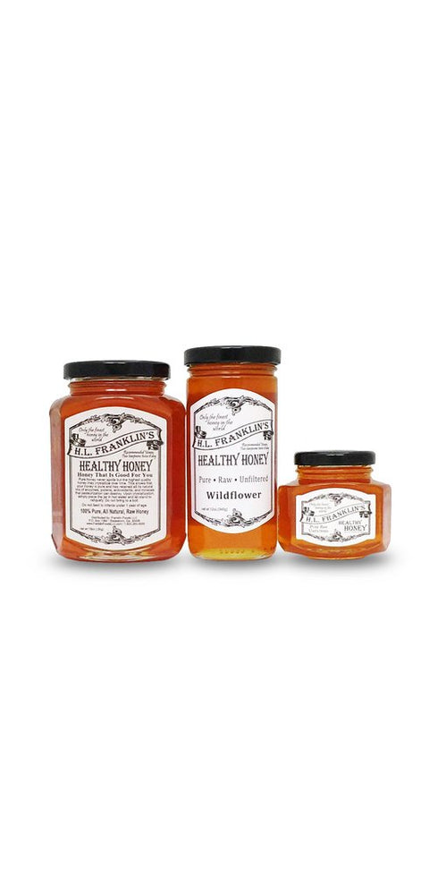 H.L. Franklin's Healthy Honey (12oz) , Wildflower