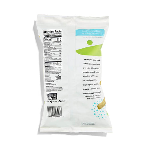 365 3.3 oz by Whole Foods Market, Organic Lightly Salted Pea Crisps
