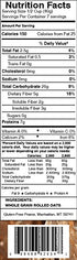 1 Gluten-Free Prairie Oatmeal, Certified Gluten Free Purity Protocol, Non-GMO, Vegan, Pound