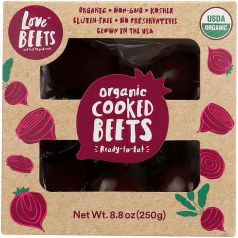 8.8 Oz Love Beets Organic Cooked Beets