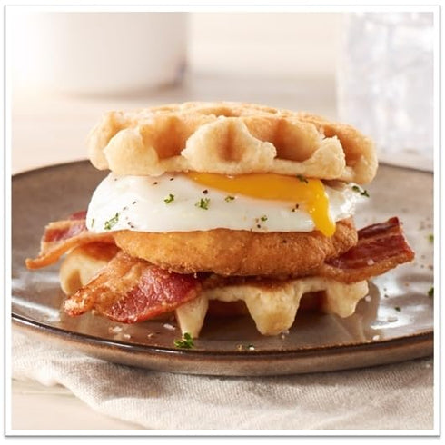 8 Packed 1.94 Avieta Belgian Pearl Sugar Waffles, Individually Ounce W/GreenZep Sticker