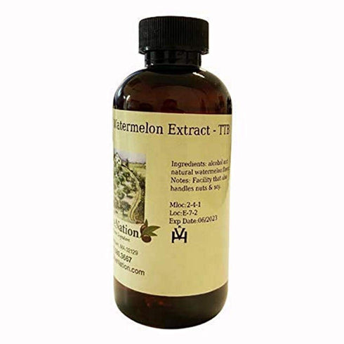 OliveNation Watermelon Extract - 4 ounces - Great for smoothies, fruit salad - baking-extracts-and-flavorings