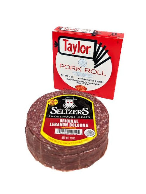 Generic Taylor Pork Slices 6 oz (Pack of 2) and Seltzer's Original Lebanon