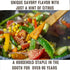 Gourmet All-Purpose Seasoning (5 oz.) Original White Magic Dry Rub Spice Powder for Seafood and Vegetables
