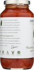 25.5 OZ (Pack 2) Dave's Gourmet Pasta Sauce, Roasted Garlic, Sweet Basil