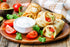 5 Pack Summer A Blend Above Blends Dip Mixes - Includes Cucumber, Lemon Dill, Asiago Roasted Garlic, Spinach Parmesan