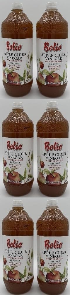 Generic Apple Cider Vinegar With The Mother byBolio, Unfiltered, No Preservatives, All Natural,