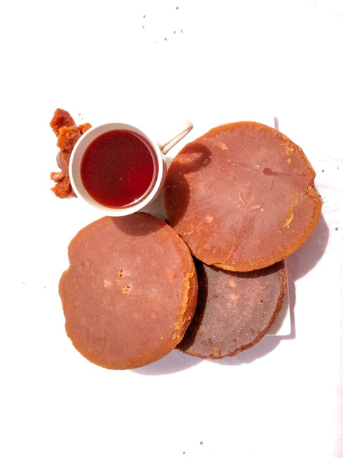 100 8.8oz sri care Ceylon Palm Jaggery (Kithul Hakuru) Made with Pure Kithul Treacle No added Sugar, Colours, flavours