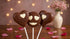 (3 9 Heart Lollipop Collection Lollipops) Valentines Day Vegan, Allergy-Friendly, Kosher Dairy Free, Peanut Free, Tree