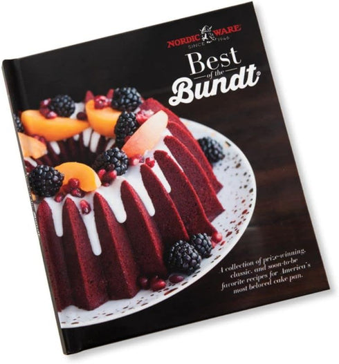 Nordic Ware Best of the Bundt Baking Book, Original Bundt Cake Recipe Book, Multicoloured