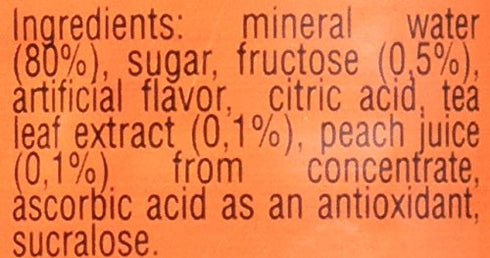 12 Count San Benedetto Iced Tea, Peach